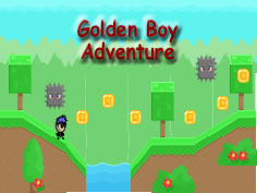 Videojuego JavaScript Golden Boy Adventure